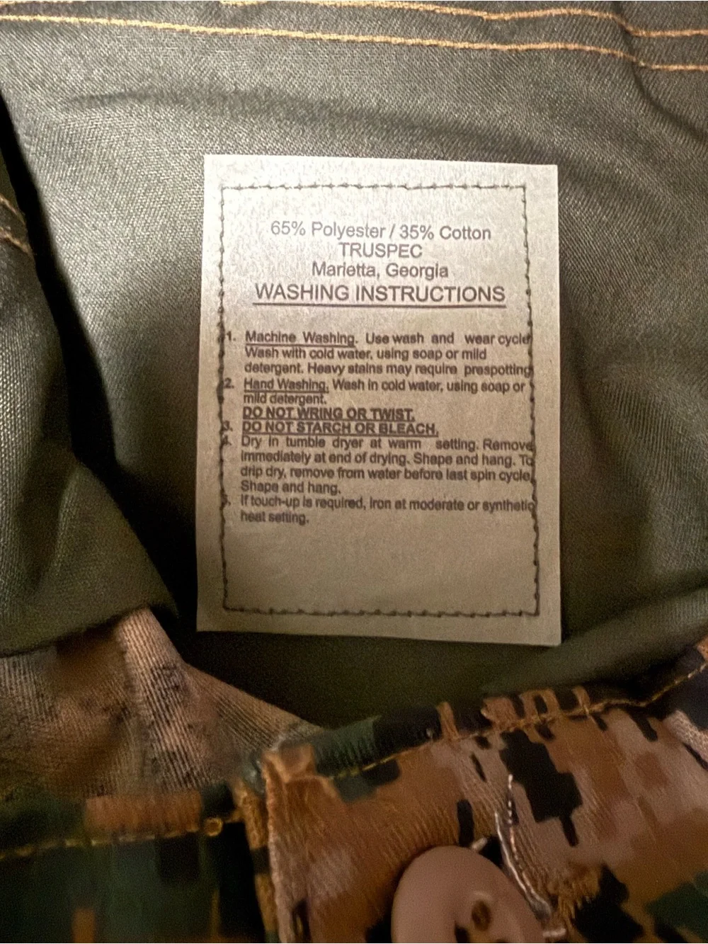 Tru Spec TRU Tactical Response Uniform MARPAT Digital Camo Cargo Pants L